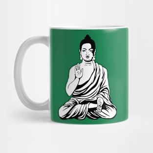 Buddha (black) Mug